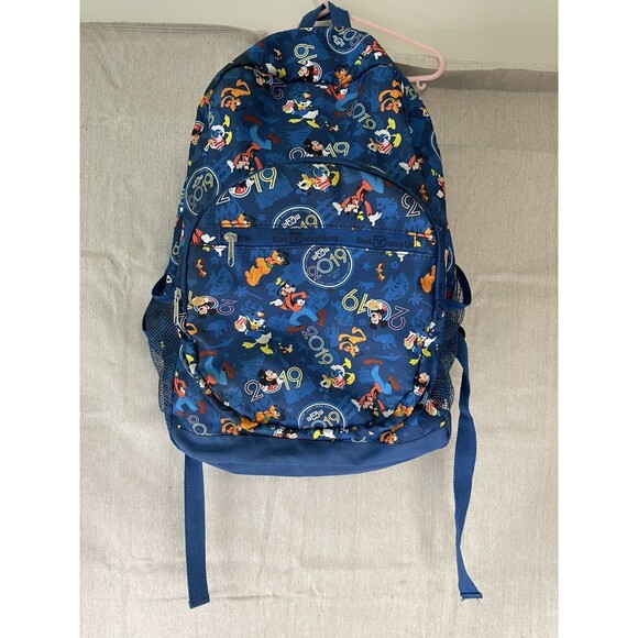 Walt Disney World 2019 Mickey & Friends 4 Park Icons Backpack - Picture 1 of 5